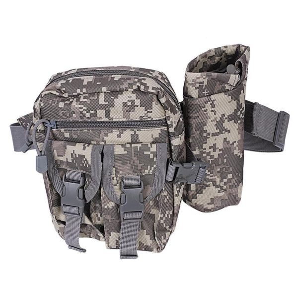 

outdoor bags shoulder bag waterproof 600d oxford camping hiking pouch kettle waist pack