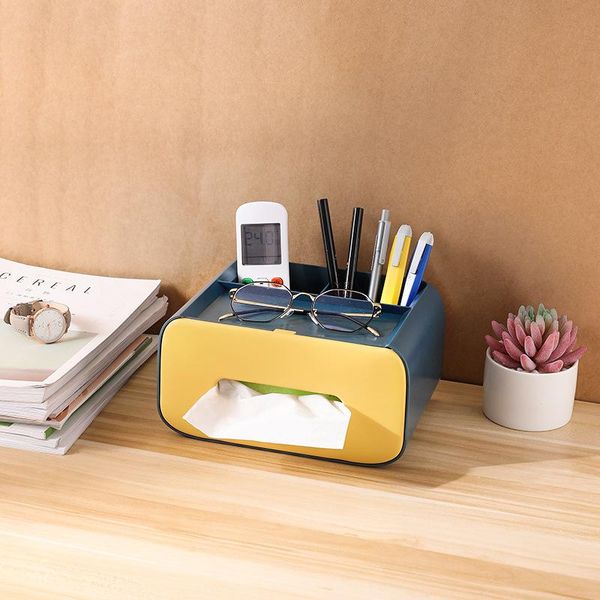 

qdrr* double layer tissue box environmental protection towel napkin office and home decoration boxes & napkins