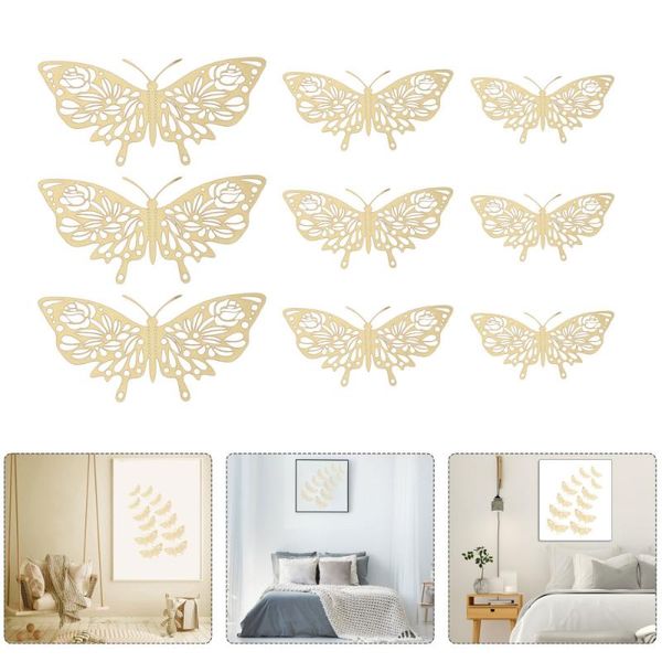

wall stickers 12pcs butterflies decor creative 3d decal for home