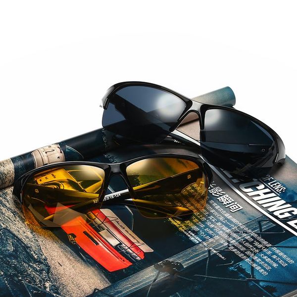 

sunglasses driver's night vision goggles sunglasses, men's and women's fashion driving glasses, mirrors, toad mirrors, White;black