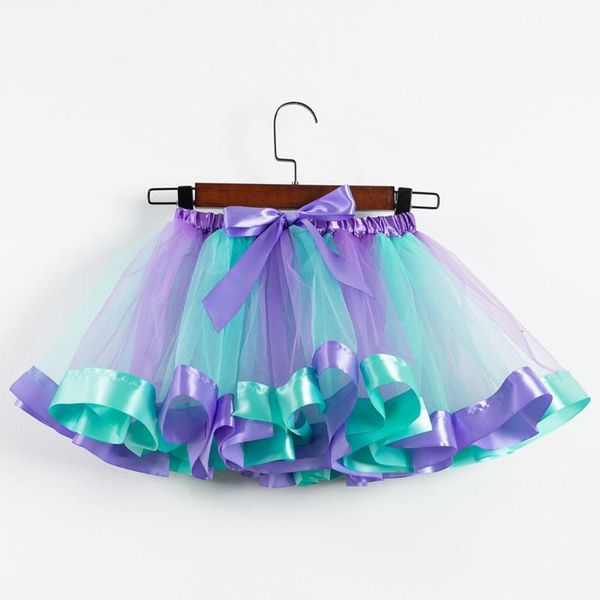 

skirt for girls kids tutu party dance ballet toddler baby costume skirts+headband set cute skirts, Blue