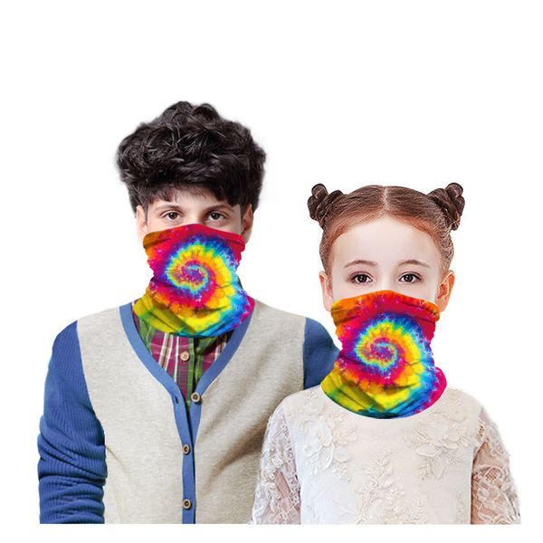 

children's summer protective mask sports riding milk silk breathable multifunctional magic scarf