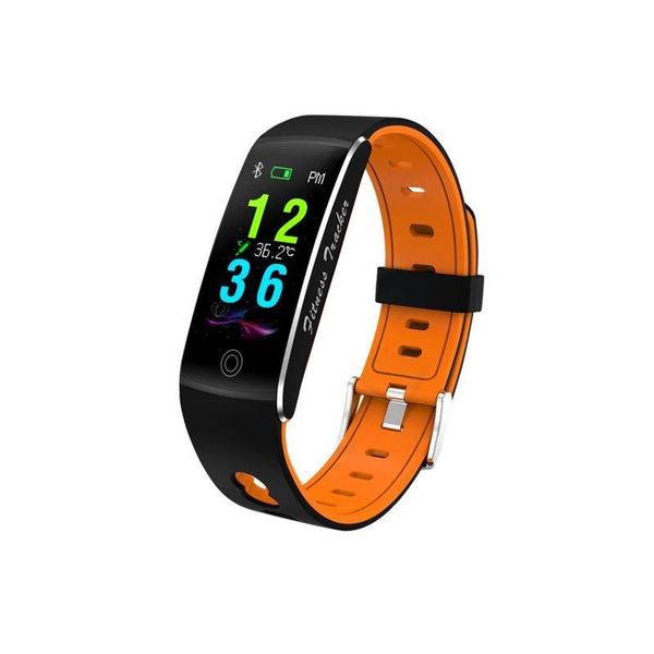 

smart watch men fitness tracker full touch bracelet woman body temperature heart rate monitor smartwatch wristbands