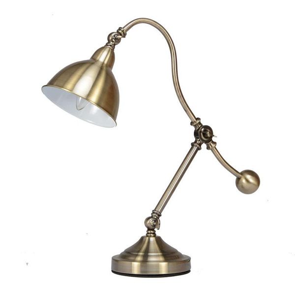 

table lamps modern electroplate gold led lamp light bedroom decoration bedside study living room bar el