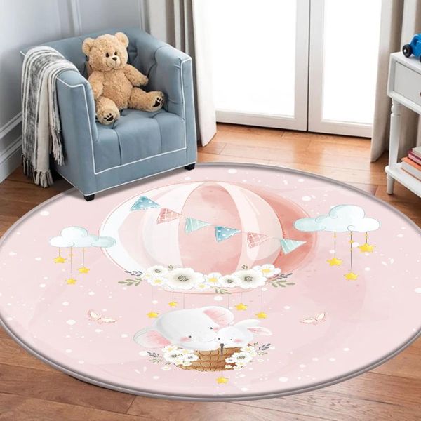 

carpets soft anti-slip children baby play crawling game mat home living room area rug cartoon kids bedroom cute elephant carpet modern