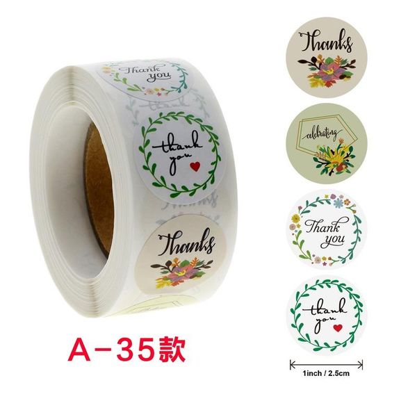 

party decoration the roll sealing stickers flower handmade crafts wedding labels