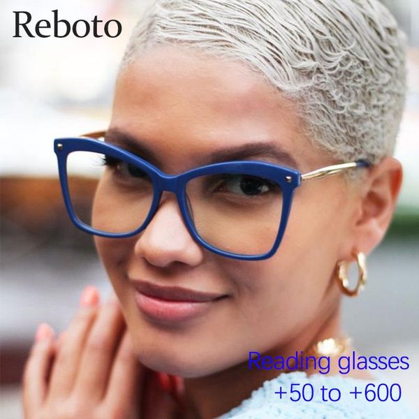 

sunglasses vintage reading glasses for women anti blue light 2021 trendy clear lens prescription frame hyperopia eyeglasses, White;black