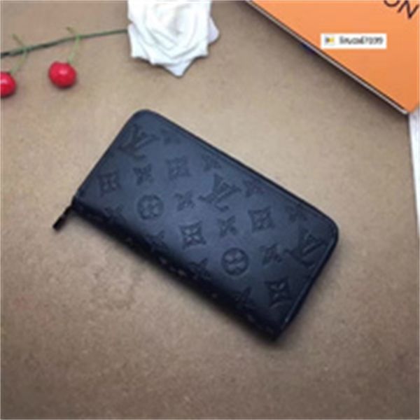 

purse brand wallet designer luxury compact bcgj full chain leather embossed evening zipper m60017 wallets women real clutches leather long k