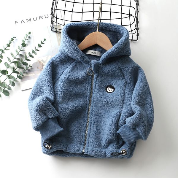 Primavera outono crianças hoodies moletom do bebê meninas jaquetas bonito meninas polar velo hoodies moletom macio quente