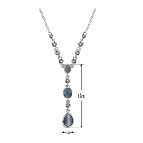 

pendant necklaces bohemian statement necklace for women, Silver
