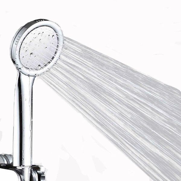 

pressurized nozzle shower head high pressure water saving rainfall abs chrome-plated bathroom accessories bath accessory set