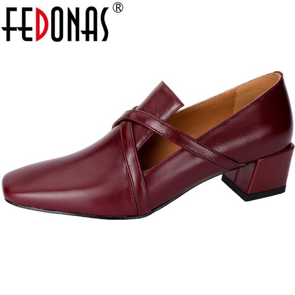 

classic design shoes woman heels pumps for women genuine leather 2021 spring est working basic dress, Black