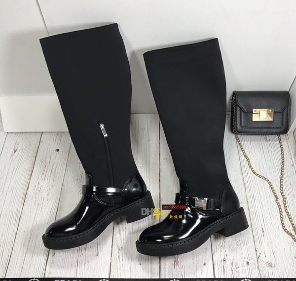 

women's boots in autumn and winter are fashionable, designers,temperament ., Black