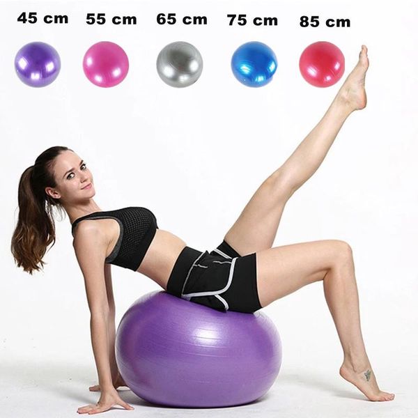 

45cm/55cm/65cm/75cm/85cm pvc yoga ball fitness balls thickened explosion-proof exercise home gym pilates equipment