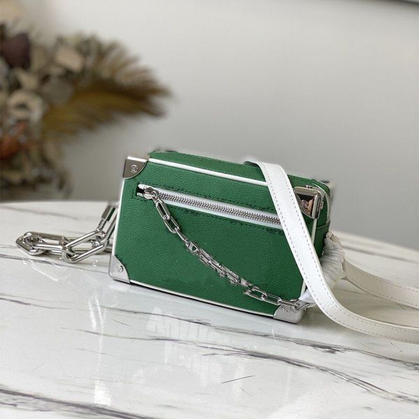 

mini soft trunk box bags leather shoulder bag crossbody clutch chain handbag for women designer handbags wallet purse totes lcm