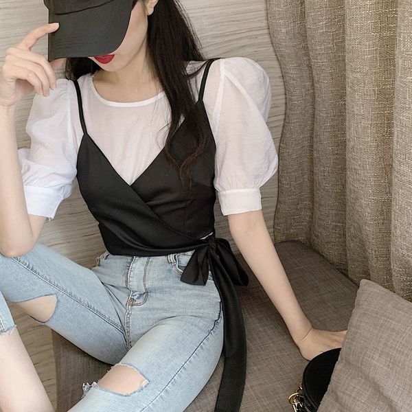 

women's blouses & shirts blusas cmaz para mulheres yjwj, White