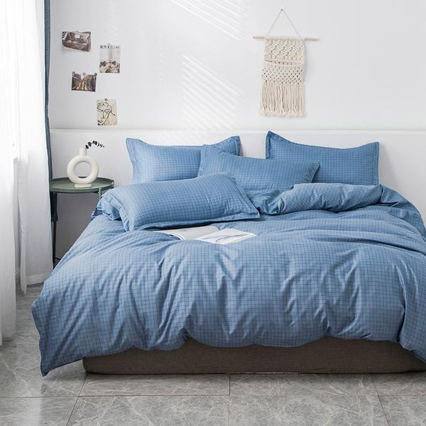 

bedding sets 3/4pcs set duvet cover flat sheet pillowcase bedclothes for kids