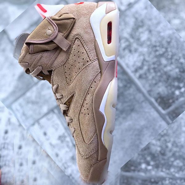 

travis x 6 british khaki men basketball shoes ts cactus womens 6s jack bright crimson-sail suede outdoor sneakers dh0690-200 with original b