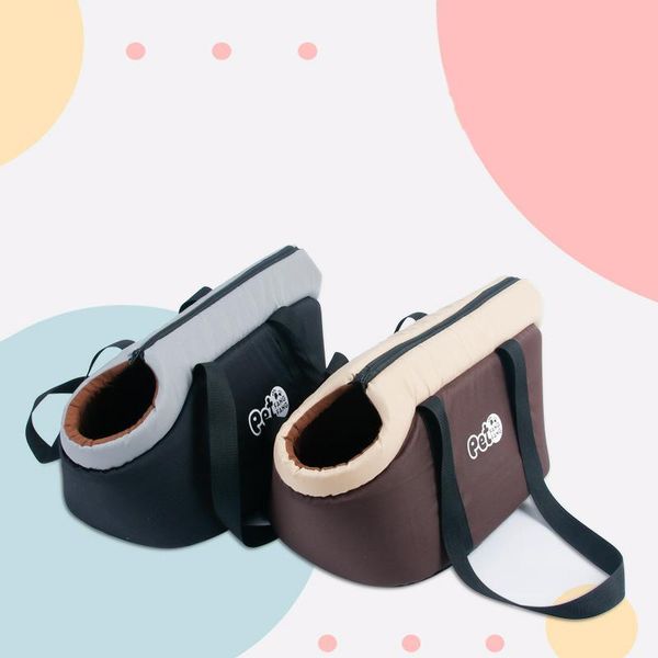 

dog carrier portable warm soft puppy cat bags backpack shoulder pet supplies for outdoor winter travel car seat covers