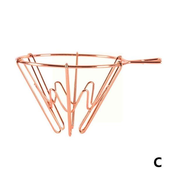 

coffee filters filter net steel dripper cup holder drip household kitchen accessories maker h5g4