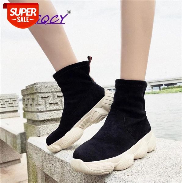 

classic winter boots suede ankle boots warm female high-women's shoes fashion women shoes new arrival plush insole #ql7o