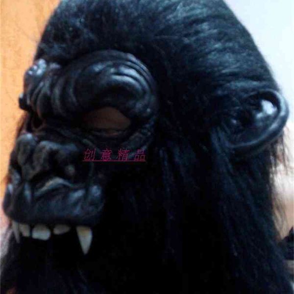 

mask chinese characteristics orangutan ferocious baboon terror king kong gorilla headdress bar party cos spoof