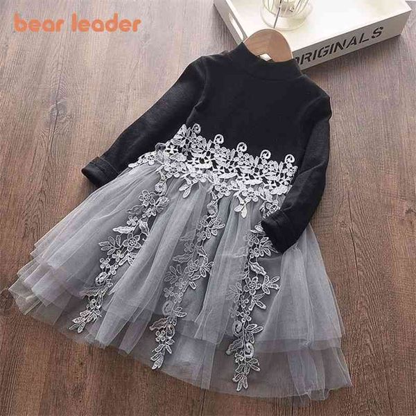 

girls flowers dress autumn long sleeve princess fashion floral kids mesh costumes party outfits 2 6y 210429, Red;yellow