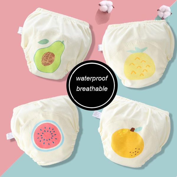 

cloth diapers 3-18kg baby diaper waterproof cotton breathable training reusable leak-proof pants nappies
