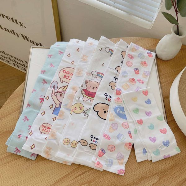 

ins style ice sleeve summer sun protection arm silk fashionable foreign elegant open bicycle