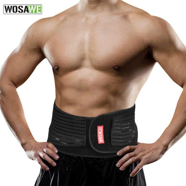 

men women elastic fibers sweat belt gym workout fitness weight lifting bodybuilding waist support brace, Black;gray