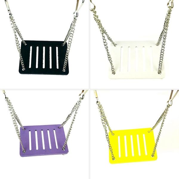 

small animal supplies hamster hanging swing fun washable plastic toy bed birds exercise play