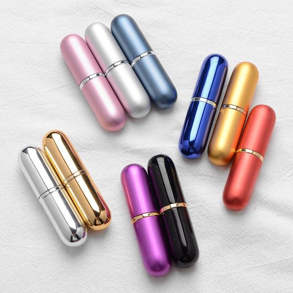 

storage bottles & jars 200pcs wholesale 3ml6ml high-end mini perfume bottle,travel portable moisture spray bottle.bottom filling self pump b