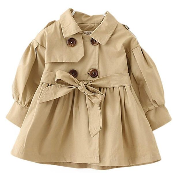 

coat 2021 years baby girl autumn winter children's clothingl 1-6yrs old kids k1windbreaker fashion solid color for, Blue;gray