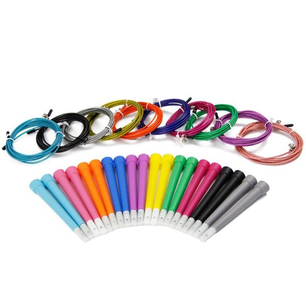 

speed skipping rope jump plastic adjustable fitness ropes