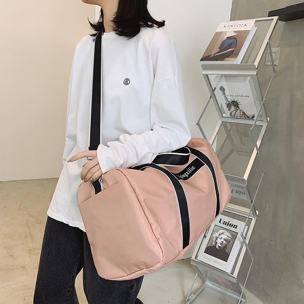 

duffel bags high capacity travel bag storage women's fashion hand luggage waterproof weekend sports men's crossbody