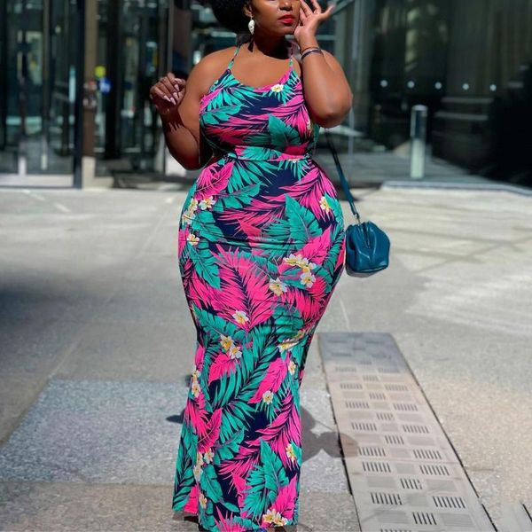 

casual dresses 3xl 4xl plus size african women clothing mermaid spaghetti strap floor length bodycon evening night party dress, Black;gray