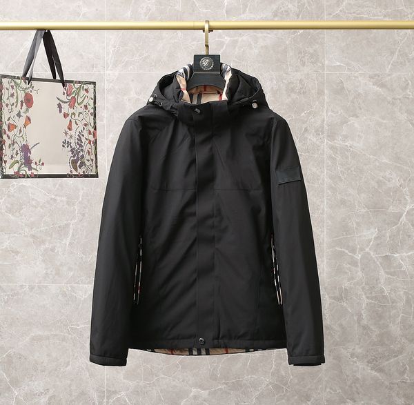 

luxury fashion mens 90% down jacket stylist coat parka pure color thicken lightweight winter goose jackets men women feather overcoat, Black