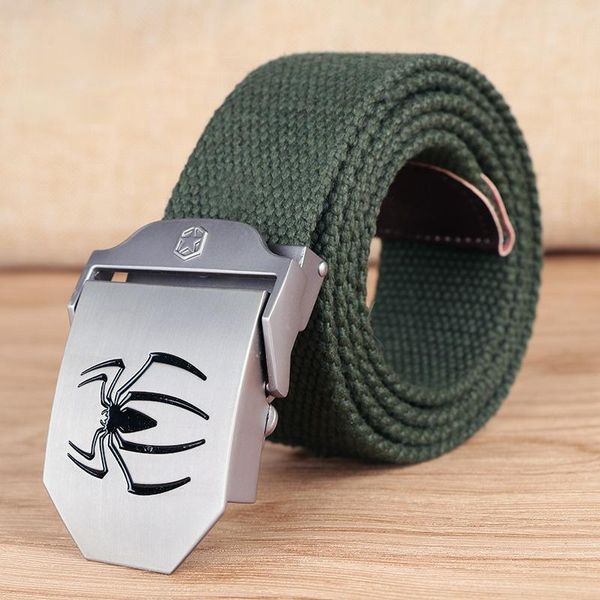 

canvas belts men's tactical training outdoor trend youth, Black;brown