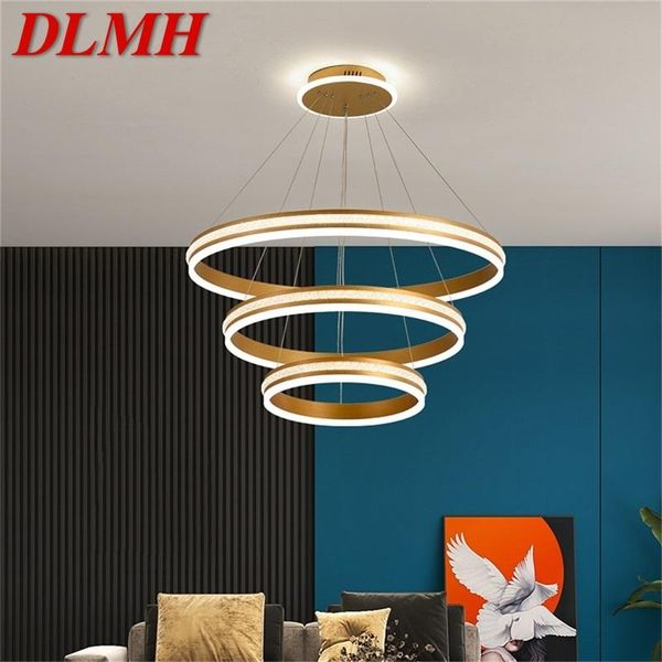 

pendant lamps dlmh nordic lights contemporary gold luxury round home led lamp fixture for decoration