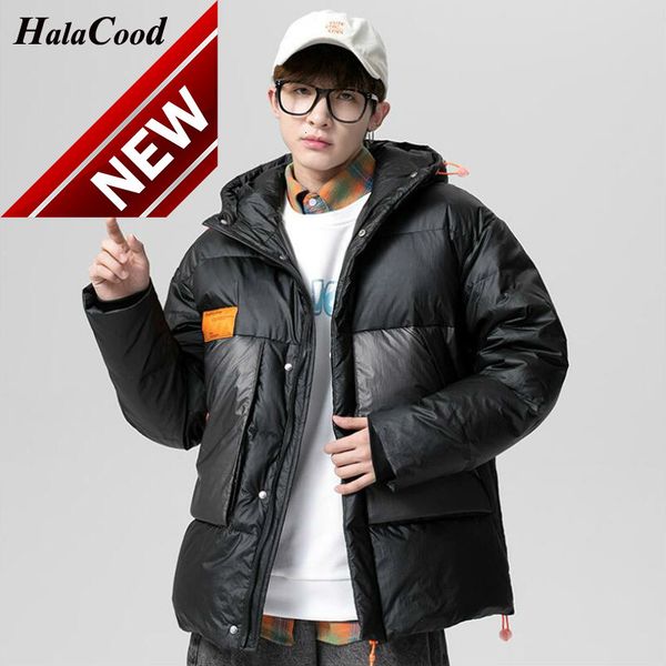 

brand winter jacket mens quality thermal thick coat snow red black parka male warm outwear fashion - white duck down men