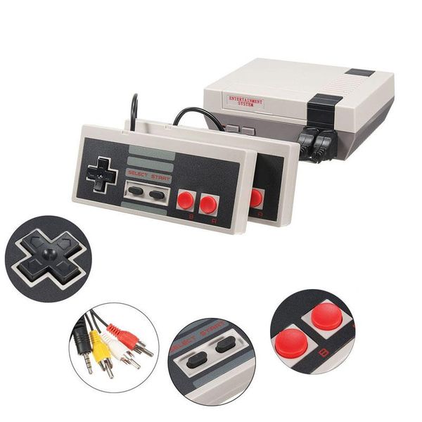 

mini tv handheld family recreation av output retro built-in 620 dual gamepad gaming player portable players game