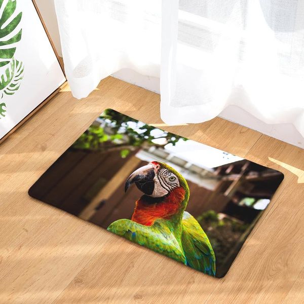 

cushion/decorative pillow animal pattern hallway doormat parrot print kitchen absorbent carpet living room entrance rugs home decor anti sli