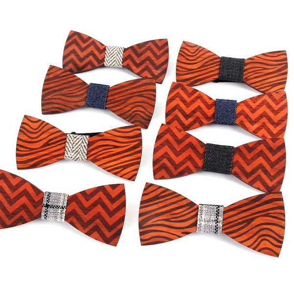 

neck ties red wood bow tie for men's suit groom wedding party gentleman formal wear business cravat clothing accessories butterfly, Blue;purple