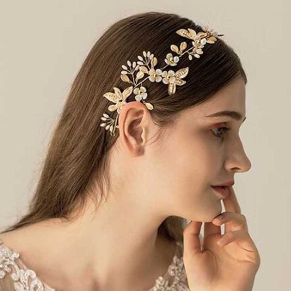 

Bridal Wedding Leaf Vintgae Headband Headpiece for FestivalSpecial HolidayHalloween Wedding Hair Jewelry