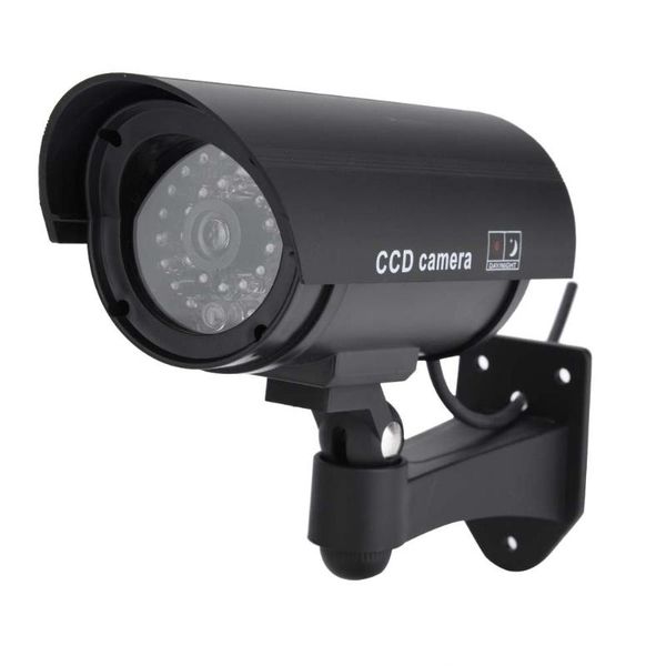 

dummy camera fake surveillance cameras cctv security with red flashing led light for indoor and outdoor ip