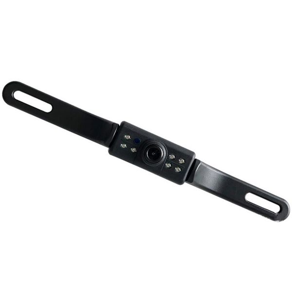 

car rear view cameras& parking sensors waterproof design 170 degree angle 8led automobile license plate reverse backup camera