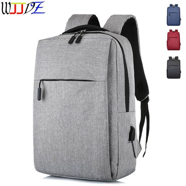 

15.6 inch business backpack handbag canvas bag for male women large lapshopping travel bags wjjdz