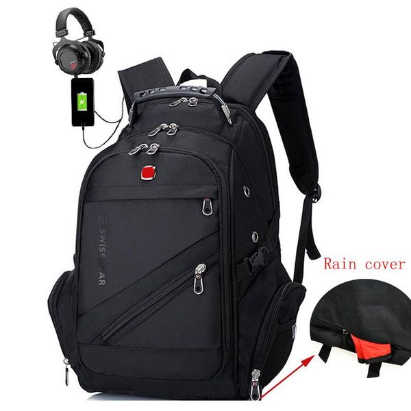 

backpack usb charging 17 inch lapmen luxury college school bags business waterproof backpacks notebook travel bag for