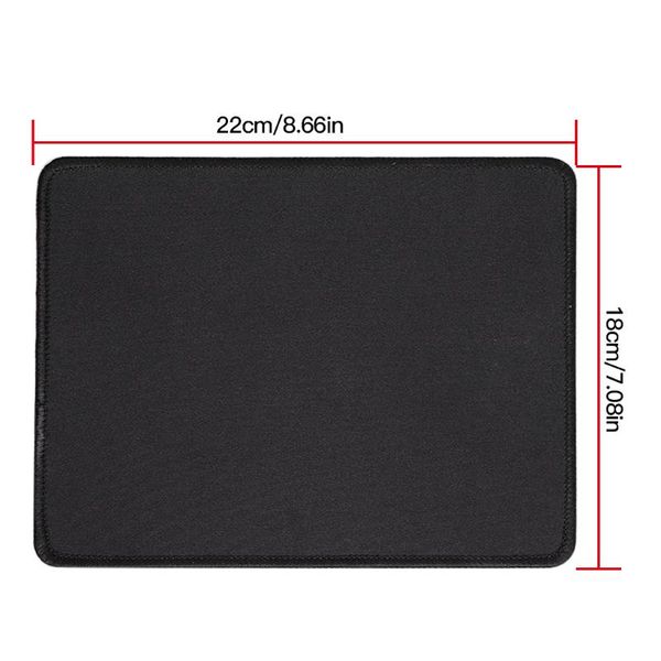

mouse pads & wrist rests gaming antislip speed locking edge black mat pad rug lappc computer tablet