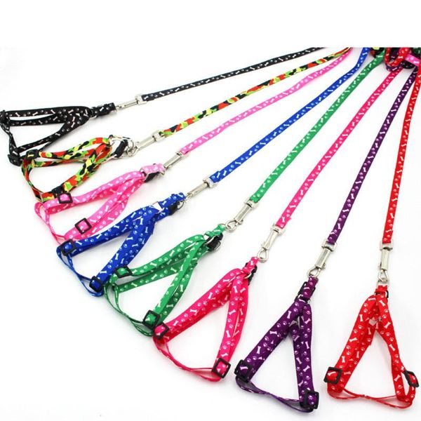 

cat dog harness adjustable pet leashes puppy collar leash for small dogs cats accessories belt outdoor walk collars & leads